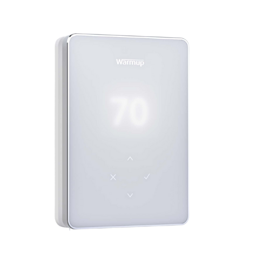hero image of Warmup's Terra radiant heat thermostat